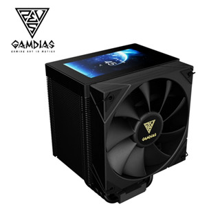 小白的生活工場*GAMDIAS BOREAS M2-61L CPU散熱器/LCD 動態顯示/全黑化設計