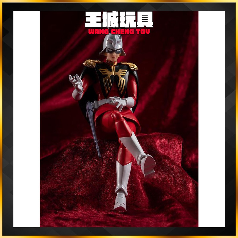 【大頭宅】預購10月 代理版 S.H.Figuarts SHF  機動戰士鋼彈 紅色彗星 夏亞 阿茲納布爾 0506