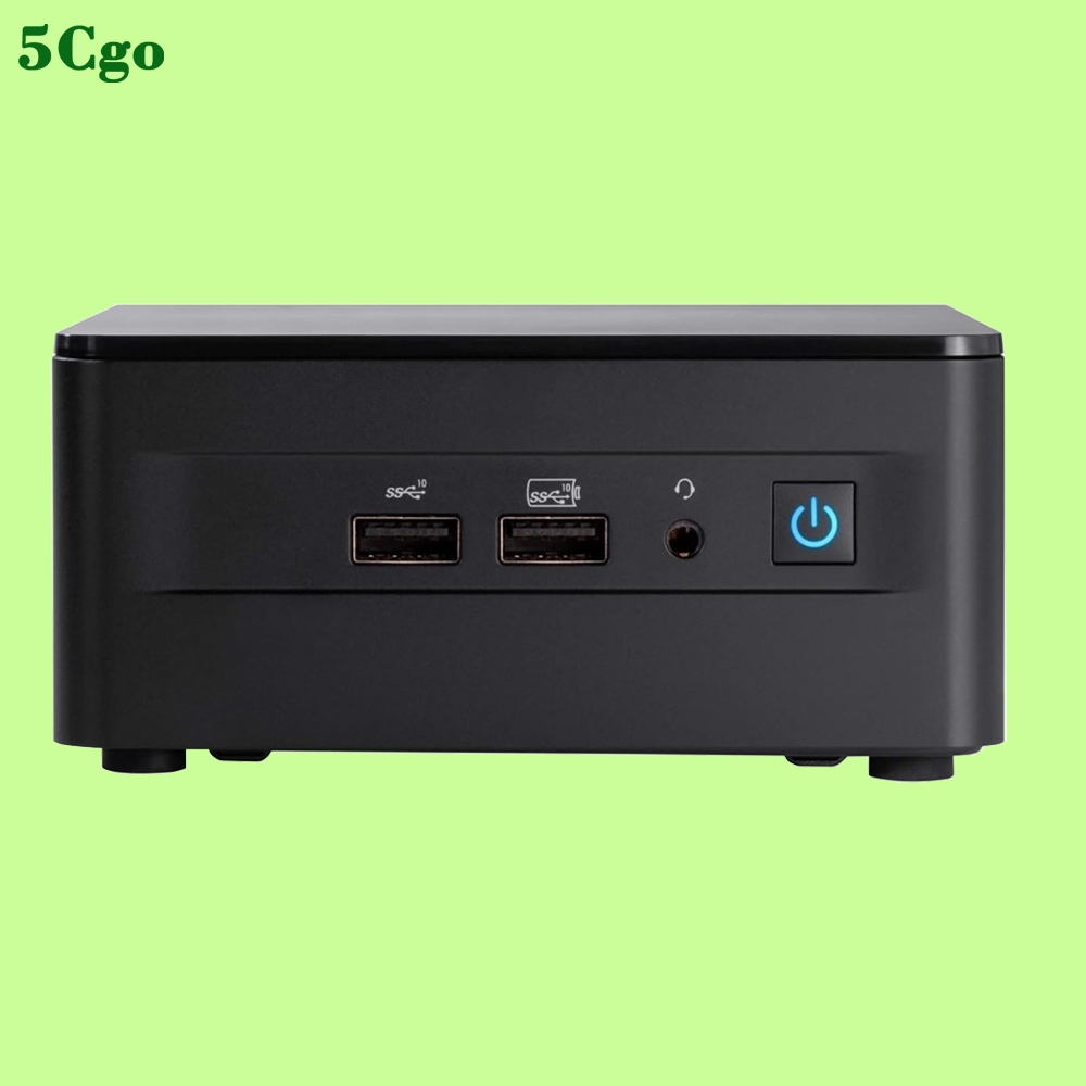 5Cgo.Intel/英特爾 NUC12WSHi3華爾街峽谷12代酷睿i3-1220P便攜家用辦公迷你主機桌上型電腦整機