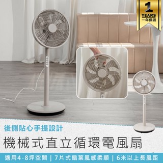 【KINYO 12吋機械式直立迴圈電風扇 ACF-1142】電風扇 立扇 循環扇 12吋風扇 直立式風扇 循環風扇 夏季