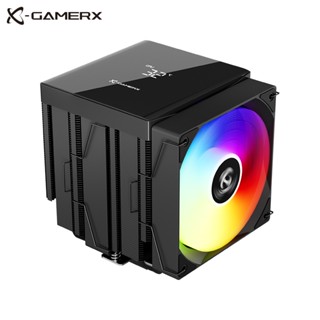 MK6 雙塔六導管CPU散熱器/數顯版/全黑化/ARGB/LGA1851