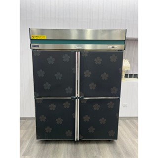 宏品全新二手傢俱館~臺中2手傢俱家電中古RE541809*4門營業用冰箱(冷凍)220V* 雙門冰箱 營業用冰箱 臥式冰