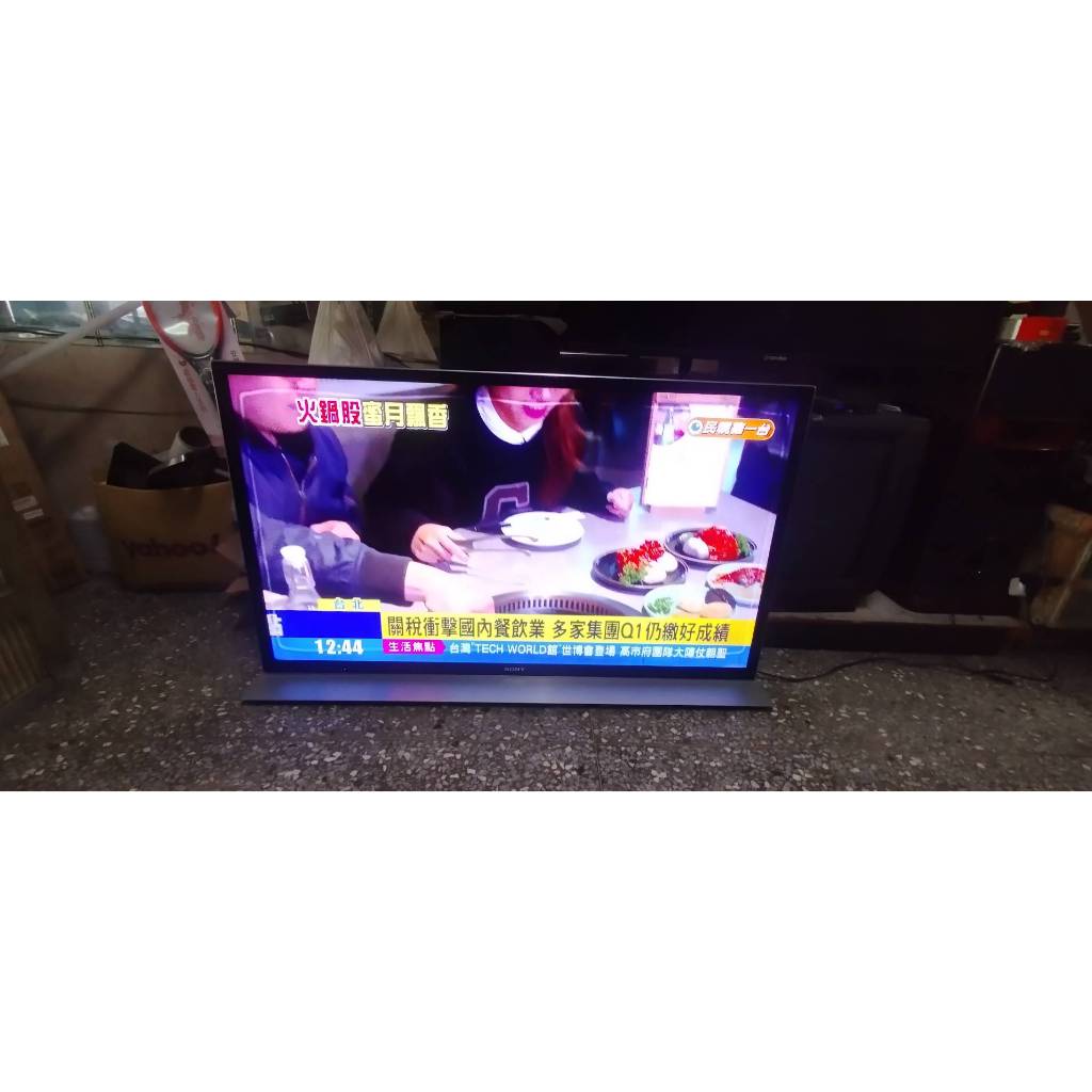 3499元 SONY 55吋液晶電視 中古 二手 真日本製最頂級機種超級勇 有遙控器 有2條暗線 面板有烙痕 請來現場看