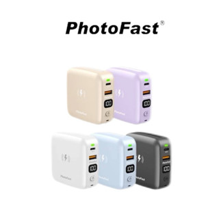 【PhotoFast】MUTICharge Ultra萬用充迷你磁吸行動電源 10000mAh 20W快充 行充行動電源