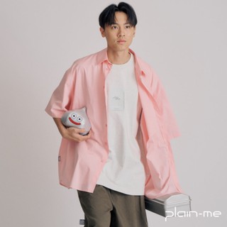 plain-me [clip by clip] 口袋襯衫 OVERSIZE 短袖 上衣 襯衫 [PLN3364-251]