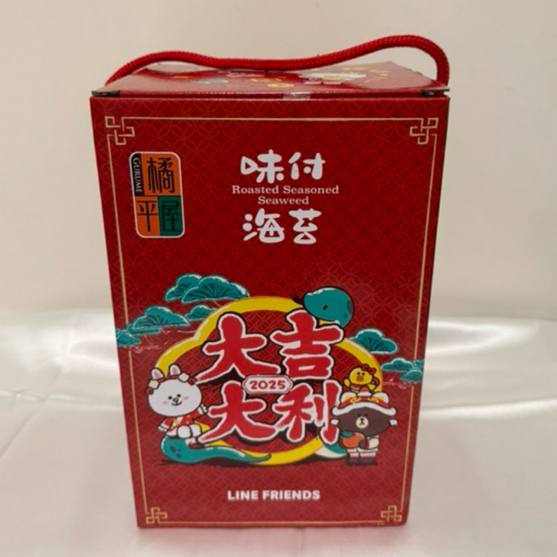 橘平屋 54束味付海苔桶（卡通系列）禮盒 43.9g