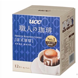 UCC 法式深焙-濾掛式咖啡12入