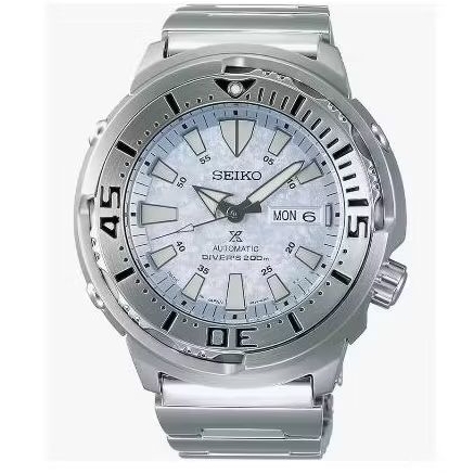 SEIKO baby Tuna 精工PROSPEX 鮪魚罐頭 潛水錶-冰雪藍 SBDY053