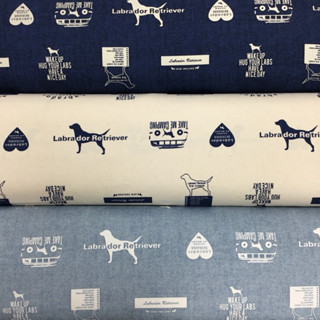 【大同布行】日本進口布 日本布 牛津布 狗 小狗 適用抱枕、衣褲、桌巾、佈景、手作、布料、棉布