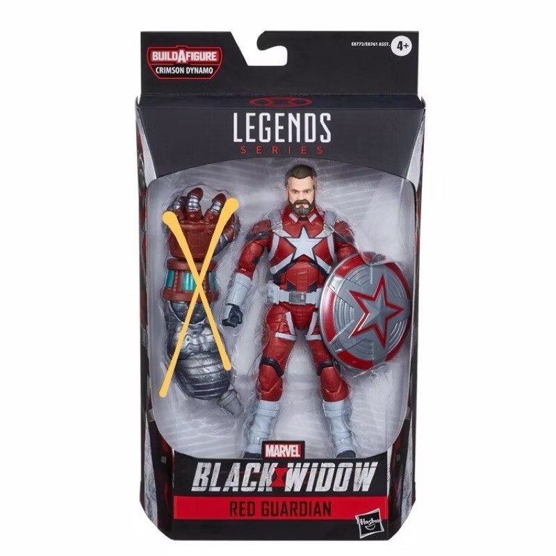 (不挑盒況)MARVEL LEGENDS 紅色守護者 Red Guardian 黑寡婦 6吋 無BAF