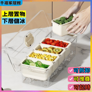 水果蔬菜保鮮盒【食品計時保鮮盒】紀錄時間保鮮盒 雞蛋保鮮盒 食物保鮮盒 冰箱保鮮盒 冷藏保鮮盒 冰箱收納 食材分類盒