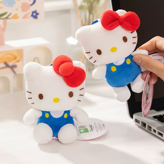 正版「Hello kitty 大集合」愛心hello kitty 公仔鑰匙扣掛件掛飾禮物包包毛絨可愛