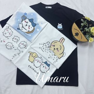 SPAO x 吉伊卡哇 短袖 Chiikawa聯名款 短T 短袖上衣 韓國短t 烏薩奇 小八 小桃鼠 男女同款 情侶款