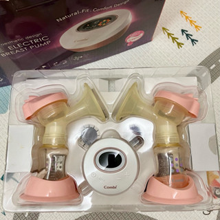 【二手】Combi自然吸韻雙邊電動吸乳器（單雙兩用）/手動吸乳器 功能皆正常無缺件
