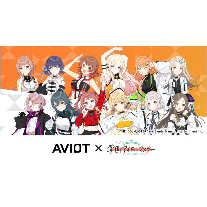 代購 預約9月 AVIOT × 學園偶像大師 TE-V1R-GIM 聯名耳機 耳機 花海咲季 月村手毬 藤田琴音 篠澤廣