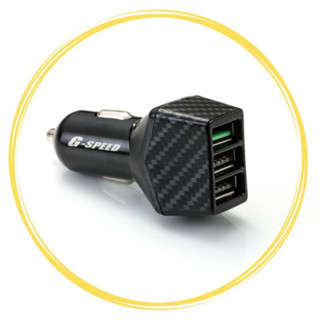 便宜小小舖-G-SPEED XR-07 3USB車用充電器(QC3.0) 車用充電器 車充 車用快充