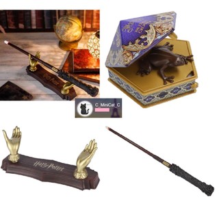 現貨!!!【哈利波特 聲控魔杖ver.1.5 附展示架 巧克力蛙音樂盒】Harry Potter Mahou Dokor
