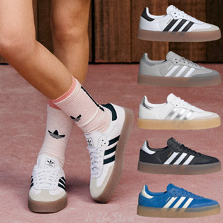 【吉喆】現貨 adidas Sambae 女款 原創 經典 厚底 生膠底 德訓鞋 休閒鞋 JI1349 JQ8412