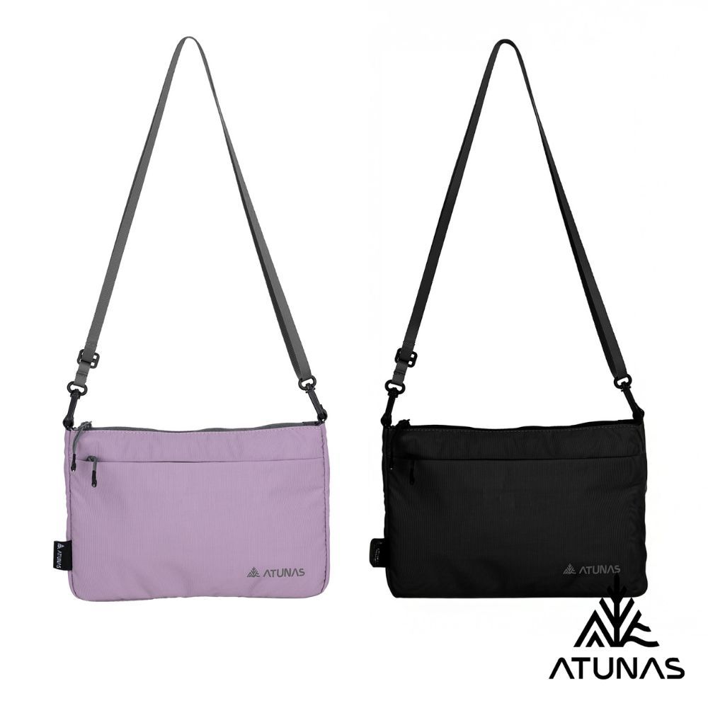 【ATUNAS 歐都納】多夾層胸前包A1BPGZ01/休閒旅遊/日常搭配/斜背包