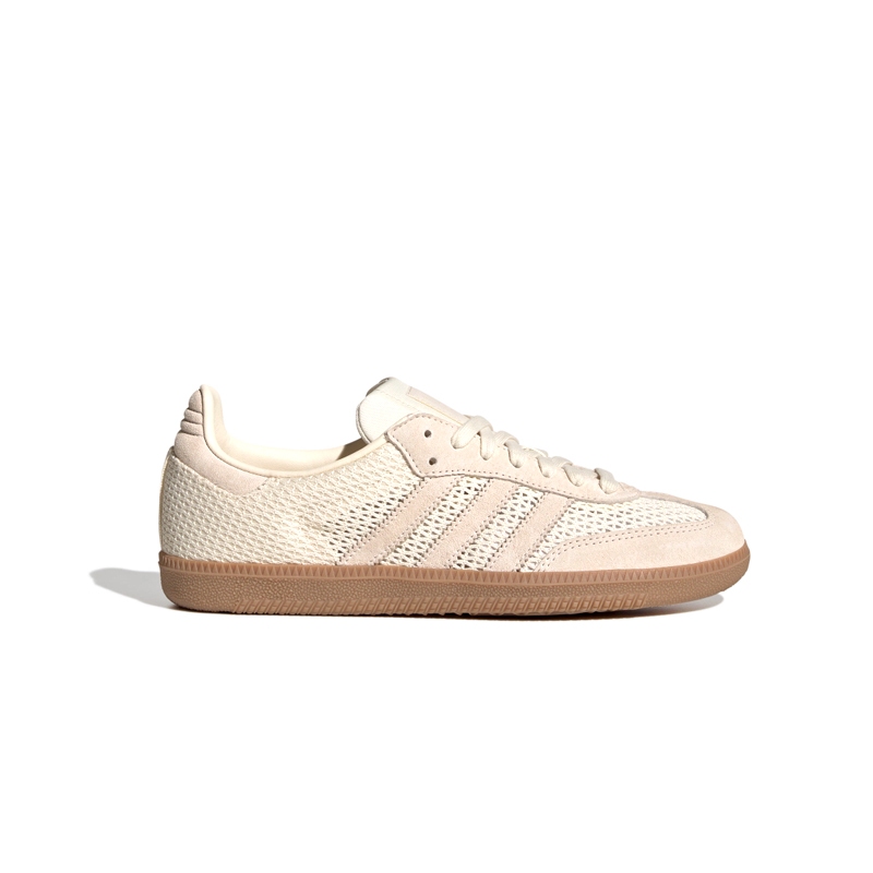 ADIDAS Samba OG 森巴 米黃色 編織 女鞋 KK3528