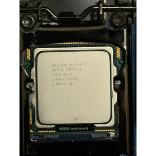 英特爾 intel I7 I7-870 中央處理器 CPU 桌上型 電腦 LGA 1156