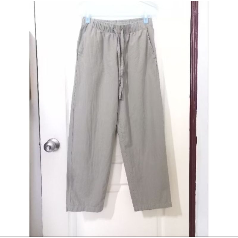 （15款）無印良品／UNIQLO／正韓 棉 亞麻長褲 上衣（S.M.L）        12