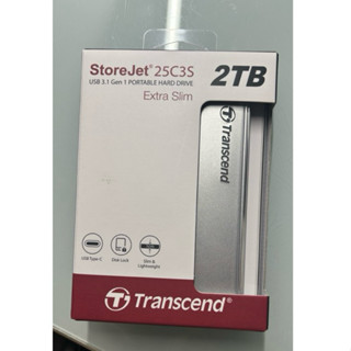 全新未拆-創見 Transcend 2TB 25C3S行動硬碟 硬碟