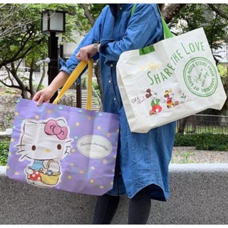 7-11 卡通明星大聯萌 不織布環保袋 三麗鷗 Kitty 迪士尼米奇 史努比 哆啦A夢 蠟筆小新
