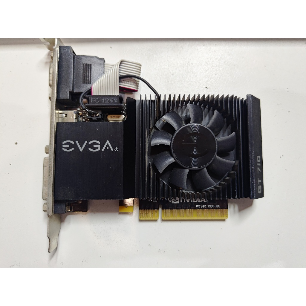 知飾家 二手良品 EVGA GT 710 1G 顯示卡