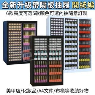 【免運🚚開立統編👍🏻收納必備】美甲櫃 白色黑色美甲店收納櫃 A4檔案櫃 化妝品整理櫃 財務票據布樣彩妝烘焙 GOSA