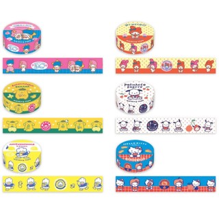 ＼日本現貨／三麗鷗 Sanrio Hello kitty 美樂蒂 布丁狗 雙子星 帕恰狗 × 古川紙工 和紙 紙膠帶