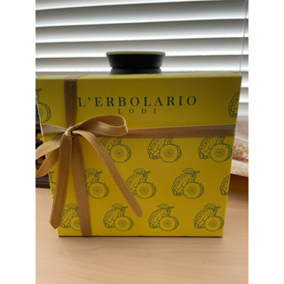L'ERBOLARIO 蕾莉歐 香水檸檬旅行組 沐浴膠 洗髮皂 潤膚乳 附紙袋