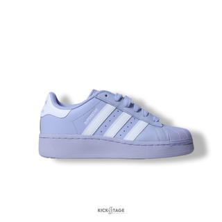 ADIDAS OG SUPERSTAR XLG W 芋泥紫 復古 厚底 低幫 板鞋 貝殼鞋 休閒鞋 女鞋【ID5735】