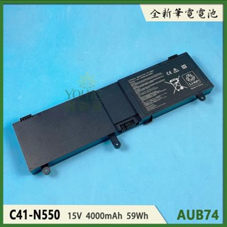 【漾屏屋】適用於 ASUS華碩 Q550L Q550LF R552 R552J C41-N550 全新 副廠 筆電 電池