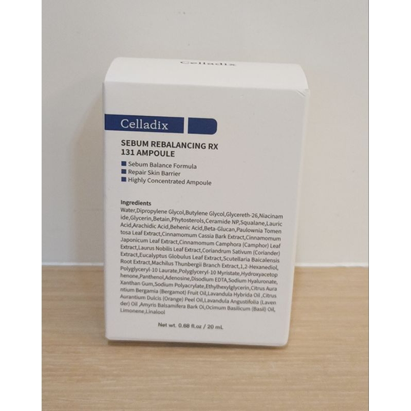 現貨不用等 Celladix皮脂平衡RX131安瓶、精華液、131安瓶20ml