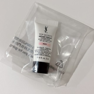 【臺灣專櫃貨】聖羅蘭 YSL 名模肌密光幻防護妝前乳5ml 玫瑰粉 SPF50 妝前乳