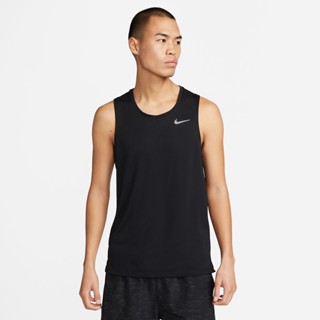 【NIKE】AS M NK DF MILER TANK 運動 背心 無袖 慢跑 男 黑 DV9322-010