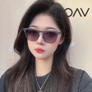 【原廠公司貨】ROAV 美國洛杉磯品牌 Jett系列 輕量薄鋼折疊偏光太陽眼鏡 8202 霧黑框漸層灰偏光鏡片13.41