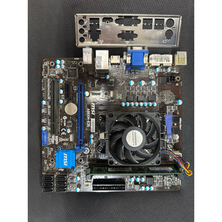 AMD A4-6300(3.7G)+微星 A88XM-E35+4G記憶體（可win xp)