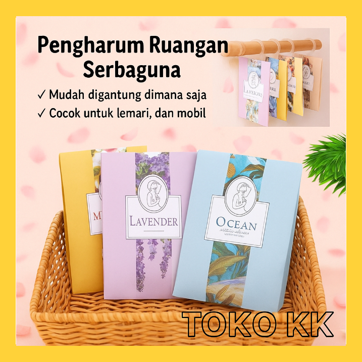 Pewangi Ruangan Pengharum Lemari Aromaterapi Mobil KG85