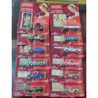 美國可口可樂2003 JOHNNY LIGHTNING復刻復古合金模型車組—全套12款