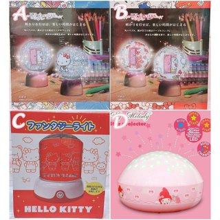 ♥小花花日本精品♥現貨 Hello Kitty 美樂蒂 哆啦A夢 投影燈 星空投影燈 室內投影燈 擺飾燈~8