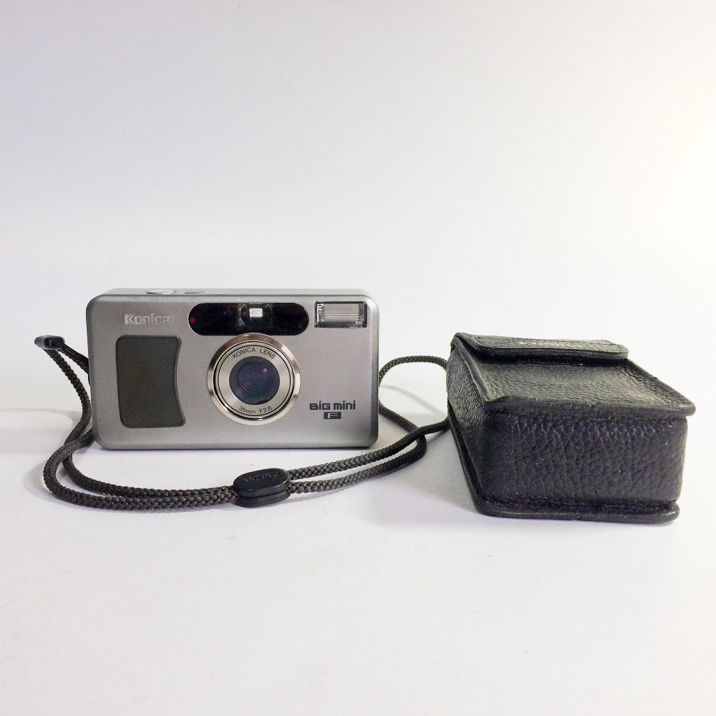 經典珍藏銘機 KONICA BIG MINI F 完整含盒、說明書 大光圈 大師愛用傻瓜相機