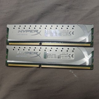 二手拆機 桌上型DDR3 240PIN 記憶體 金士頓 4Gx2 記憶體 1600 1866原廠終保