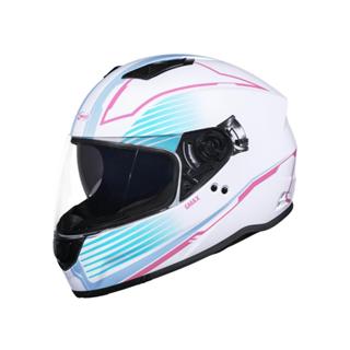 【SOL Helmets】GMAX FF-18全罩式安全帽 (歐若拉 白/藍粉)