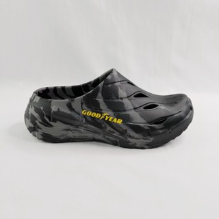 GOODYEAR 固特異 GAMP53670 男款 輕便鞋 涼鞋 拖鞋 輕量 防水 迷彩黑【iSport愛運動】