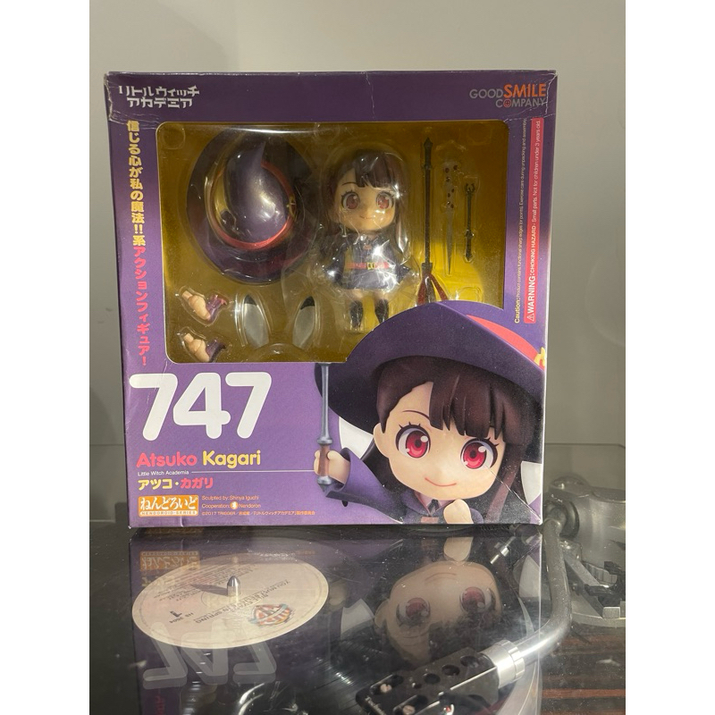 好微笑GSC 黏土人 小魔女學園 亞可 卡嘉莉 Atsuko Kagari NO.747 二手免運淡水北車