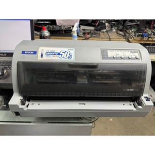 EPSON 愛普生 2017 LQ-690C 二手點陣式印表機 功能正常 列印正常 無色帶