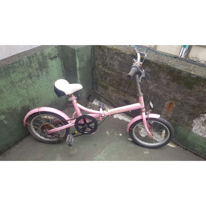 二手--VENTURA 自然美16吋折疊腳踏車/自行車