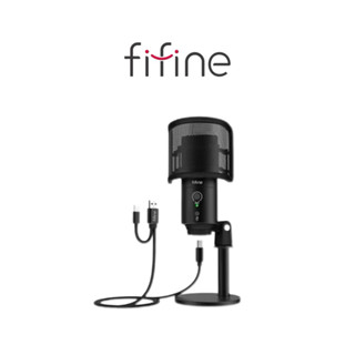 【FIFINE】K683B USB心型指向電容式麥克風 心型指向麥克風 電容式 直播 實況 會議 通話 麥克風